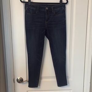 AE The Dream Jean Women's Dark Blue Jeans 8 X-Short